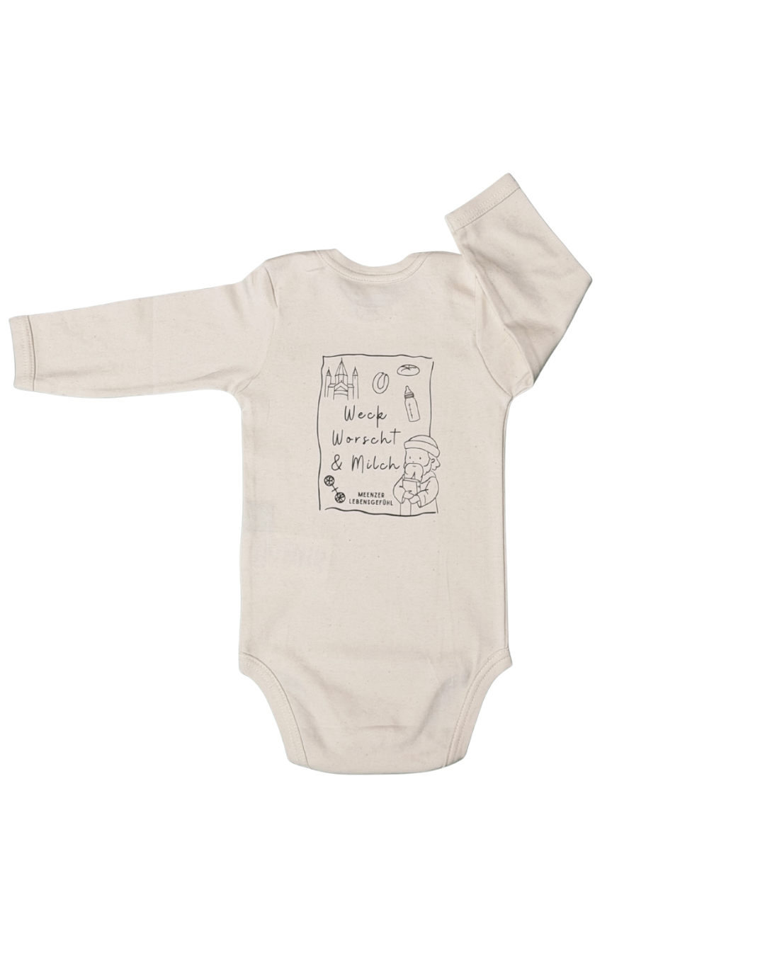 Body langarm - Weck Worscht Milch
