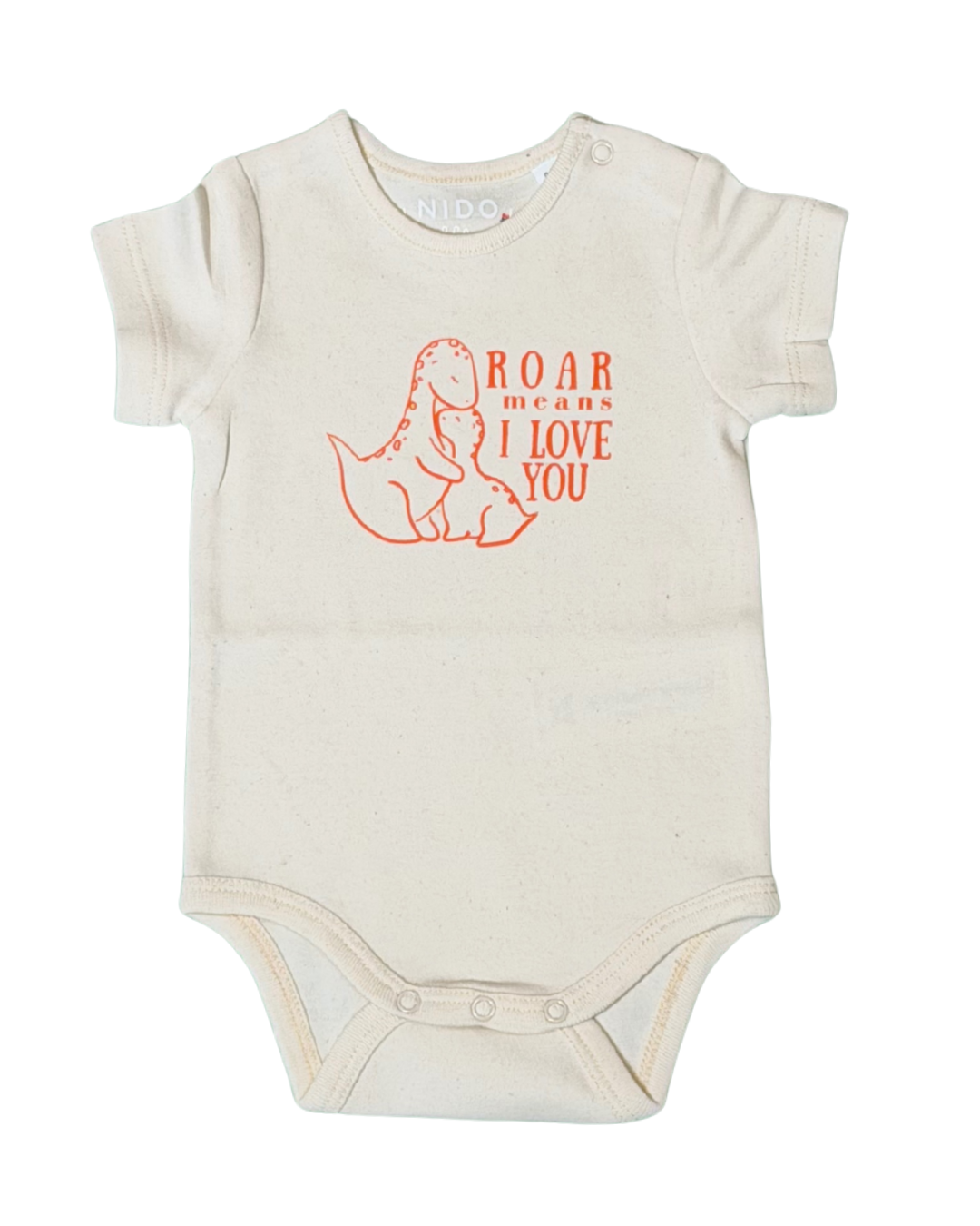 Body kurzarm - Dino outlines