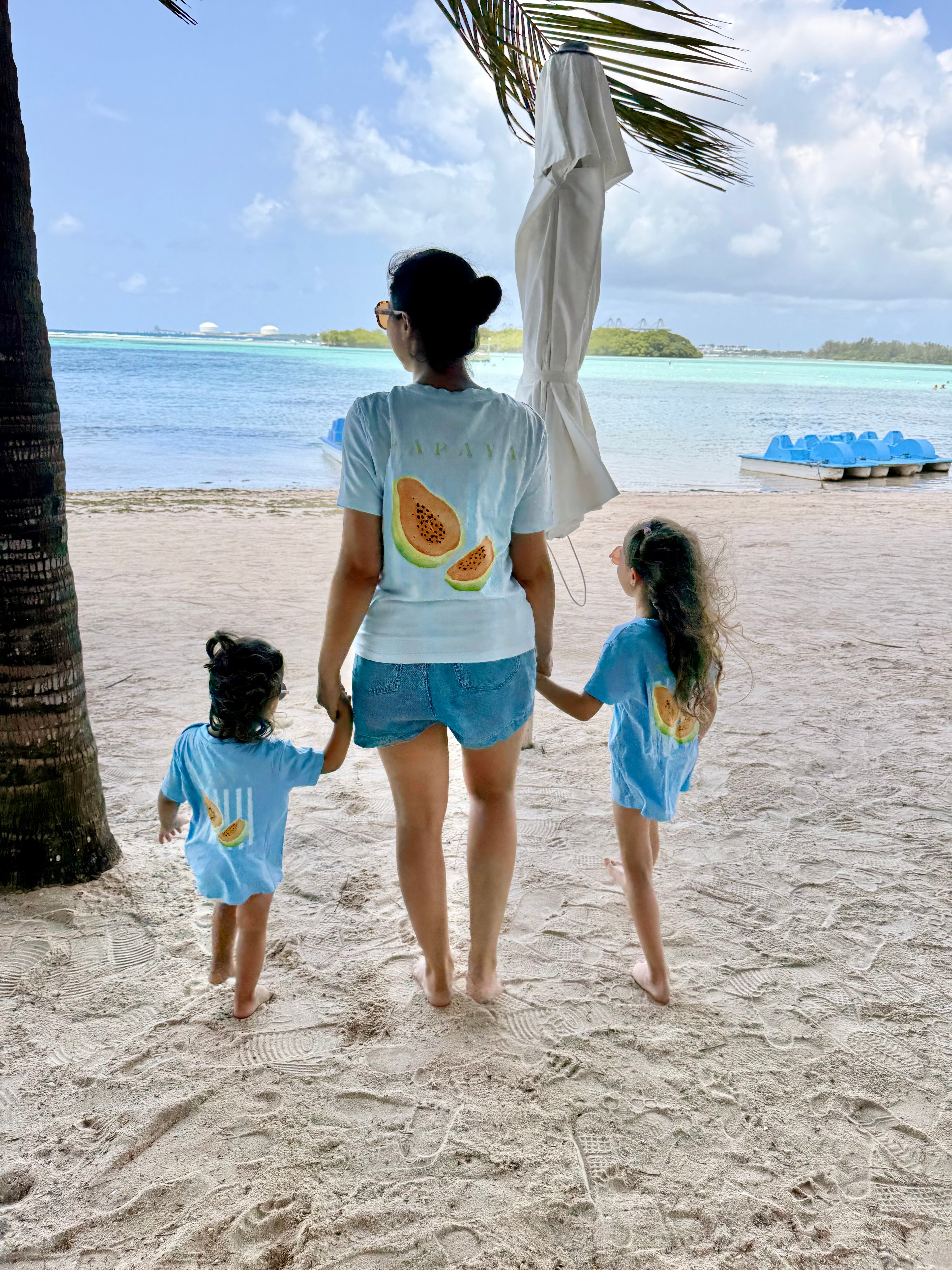 T-Shirt Baby - Papaya