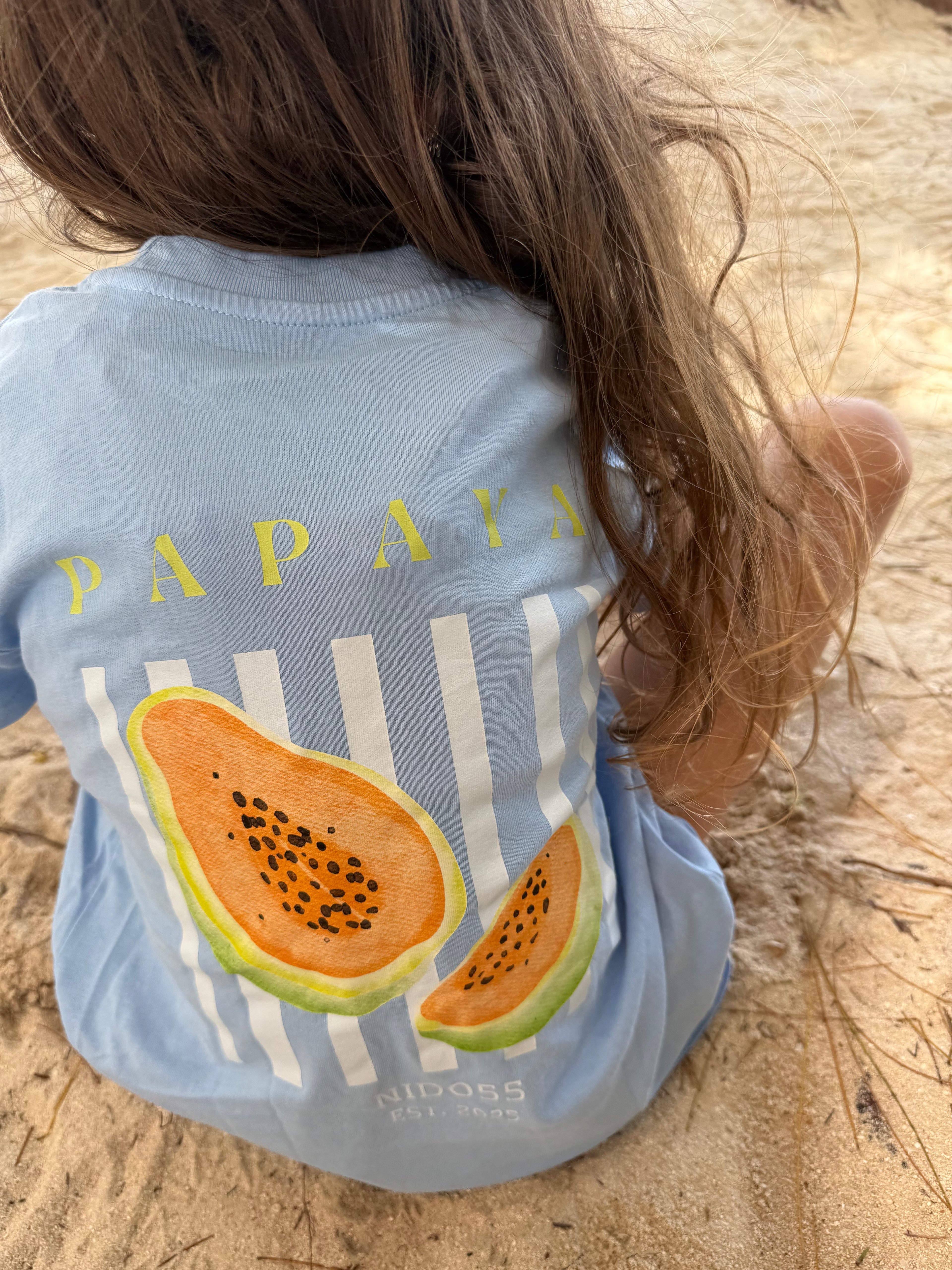 T-Shirt Kinder - Papaya