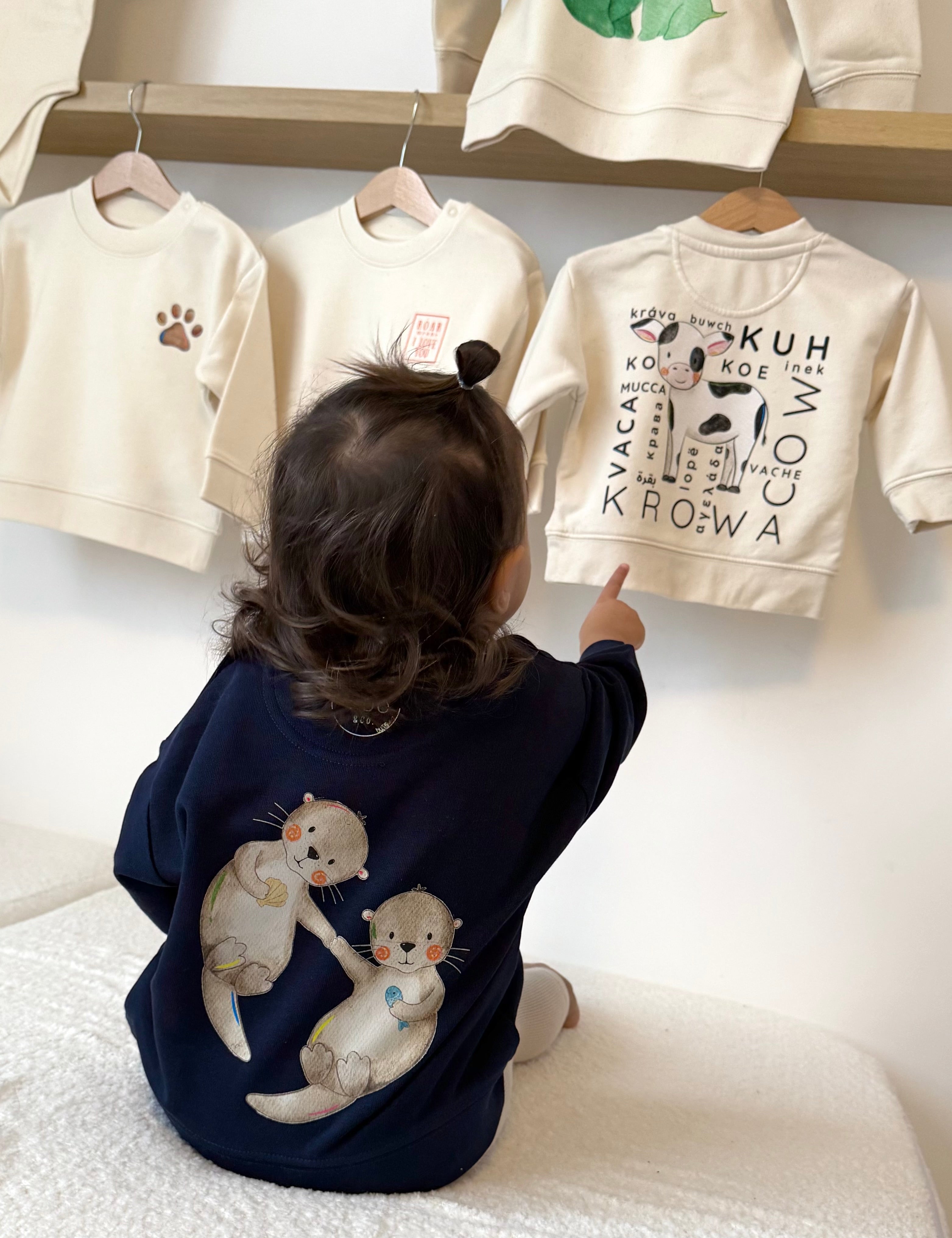Sweatshirt Baby - Otter