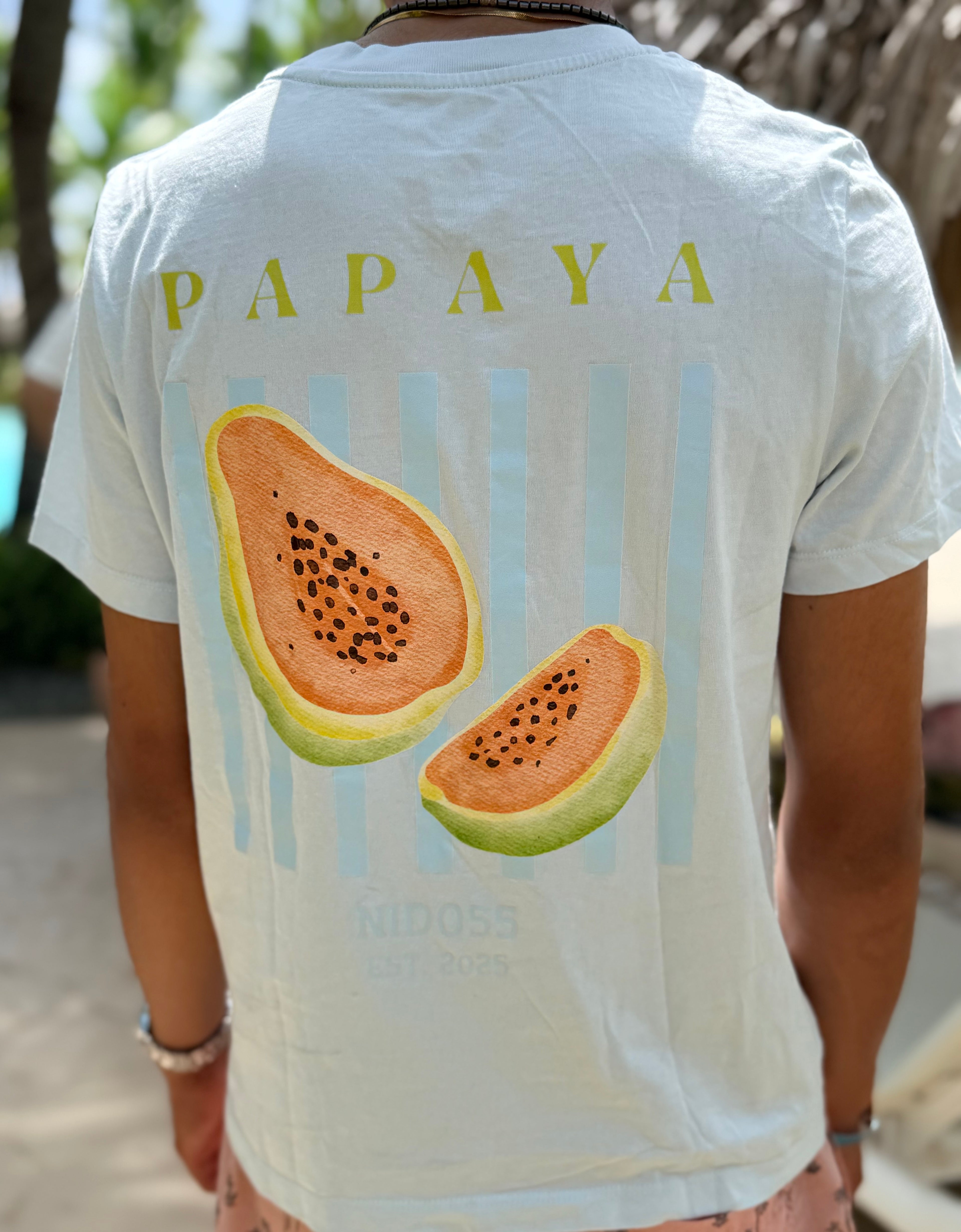 T-Shirt Erwachsene - Papaya