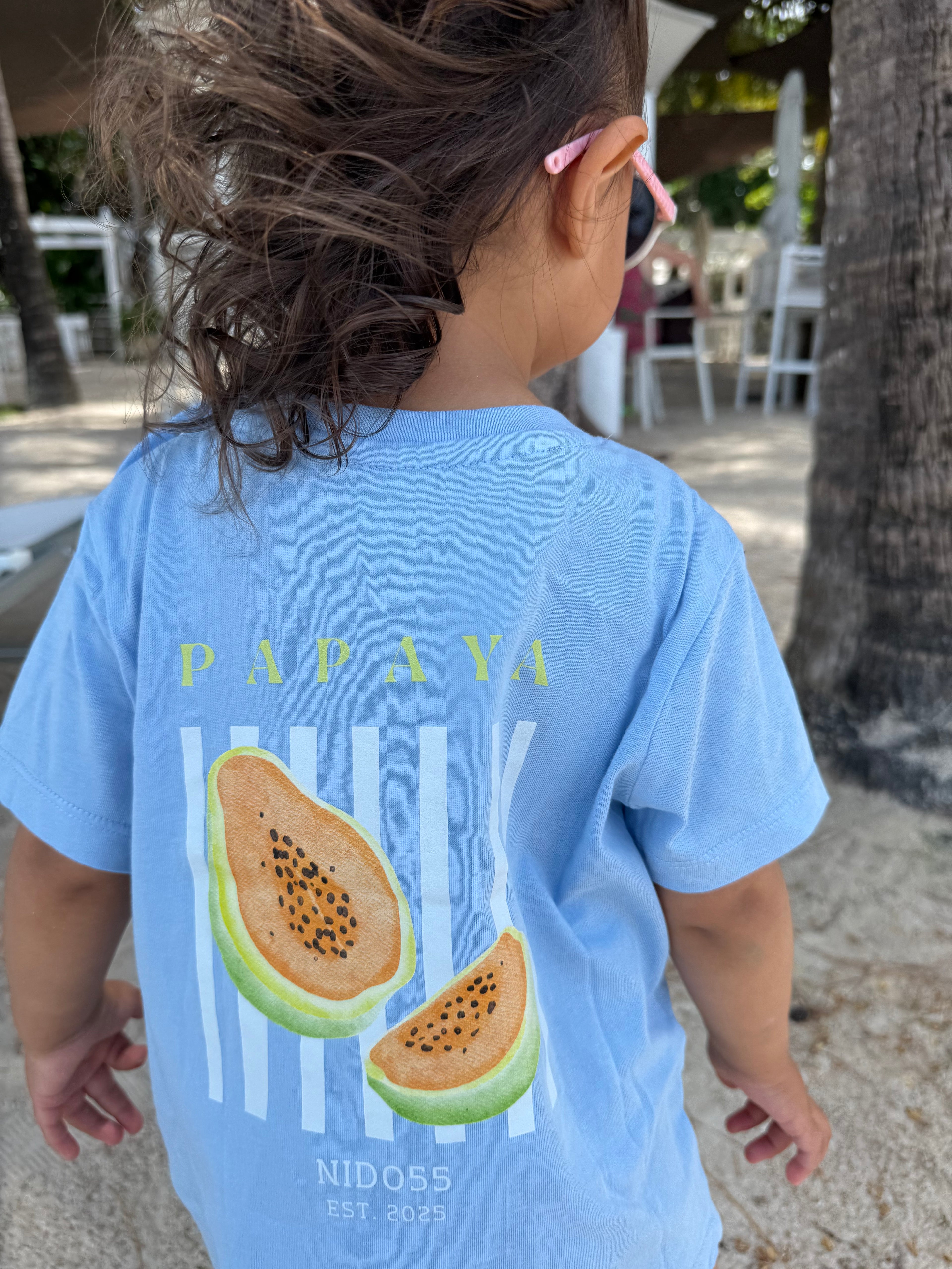 T-Shirt Baby - Papaya