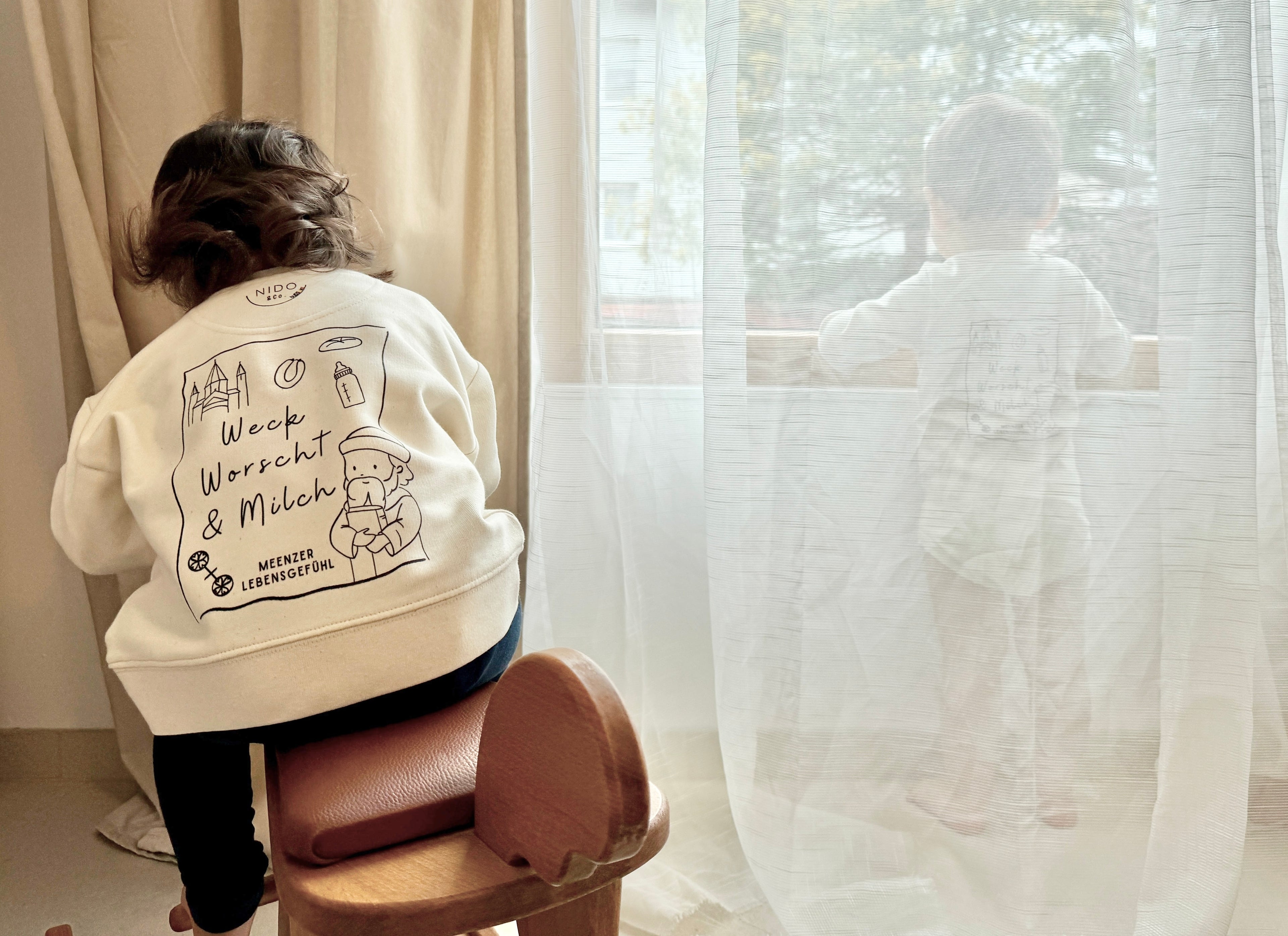 Sweatshirt Kinder - Weck Worscht Milch