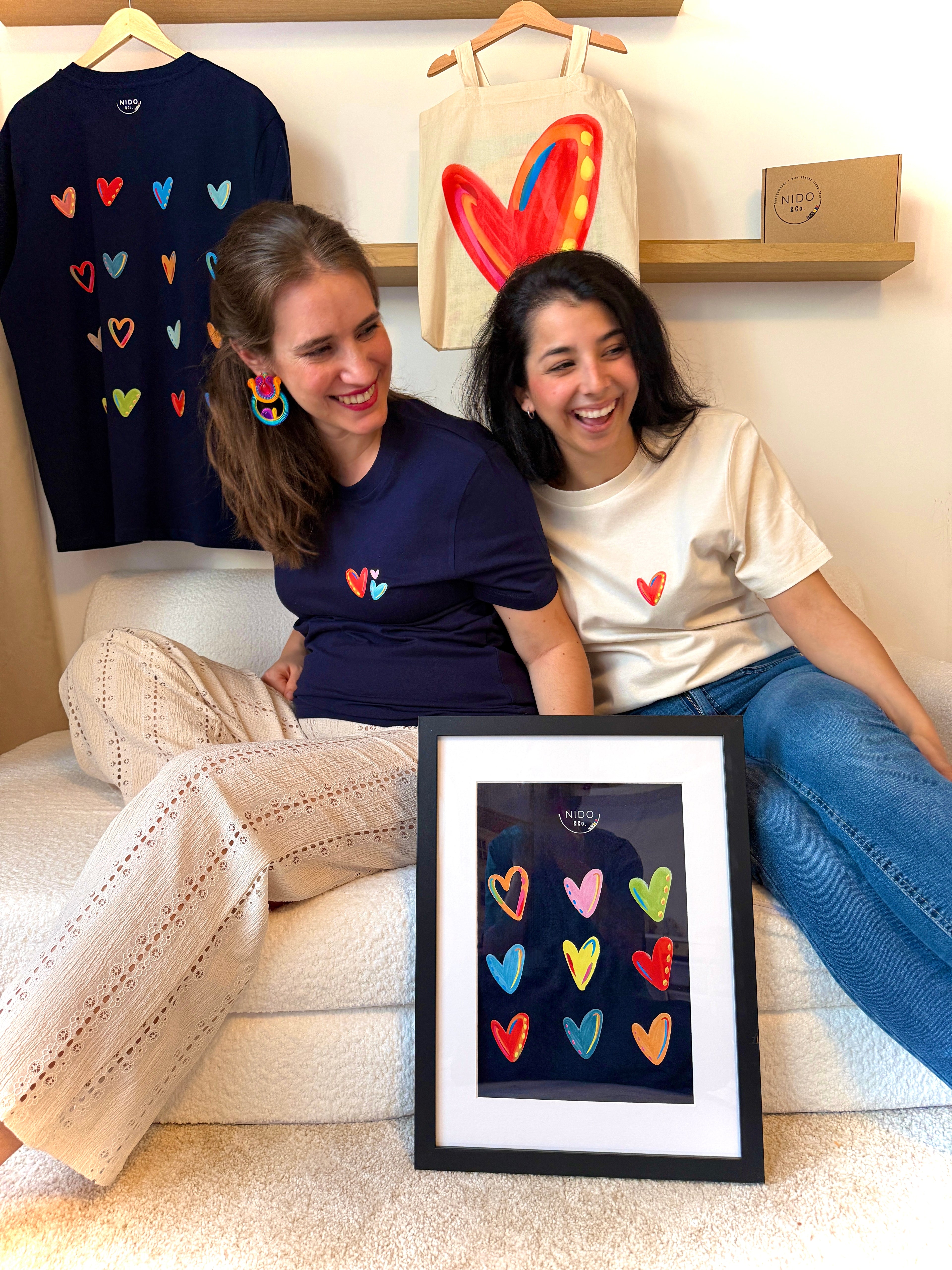 T-Shirt Erwachsene - Herzen