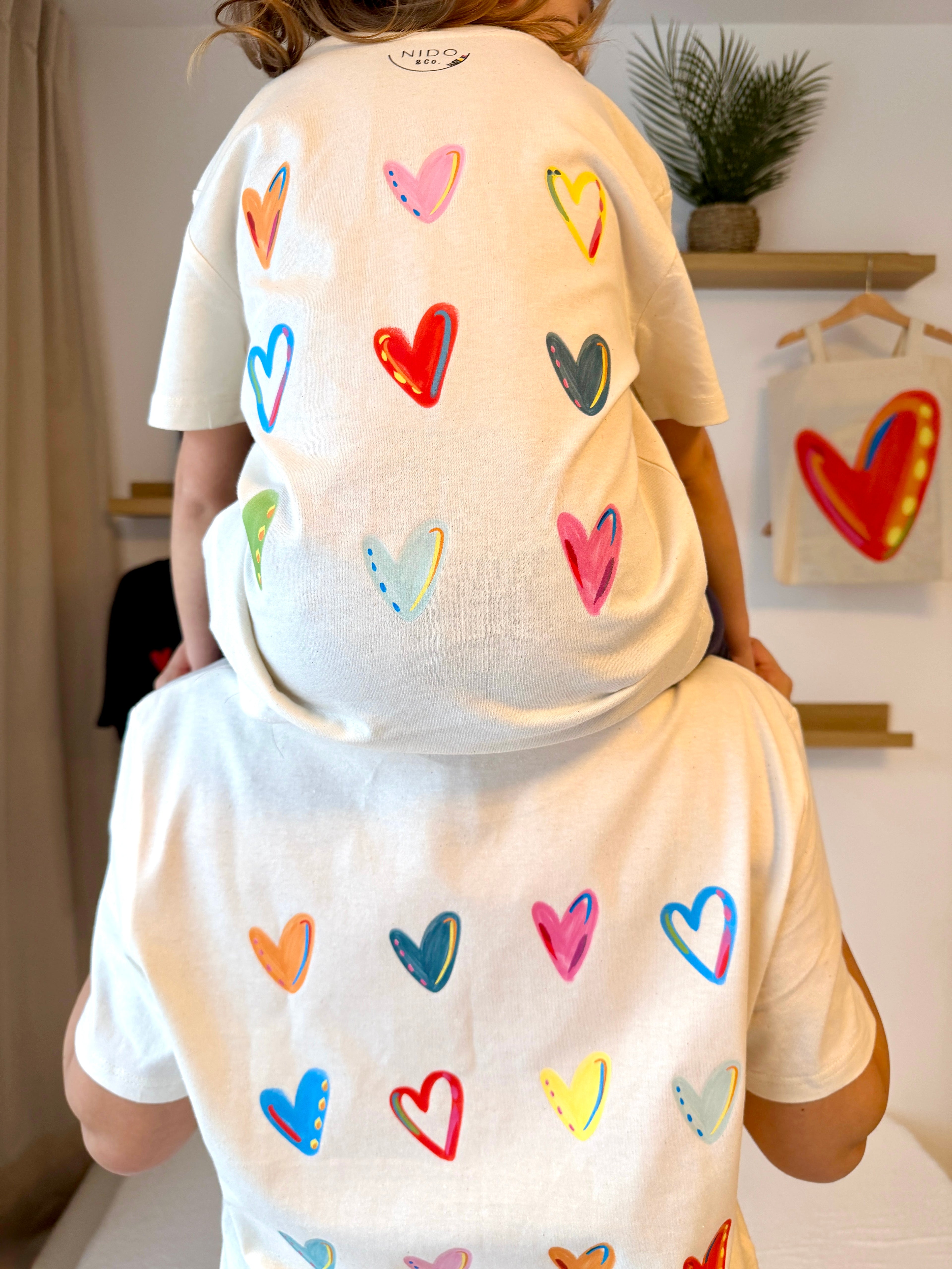 T-Shirt Kinder - Herzen