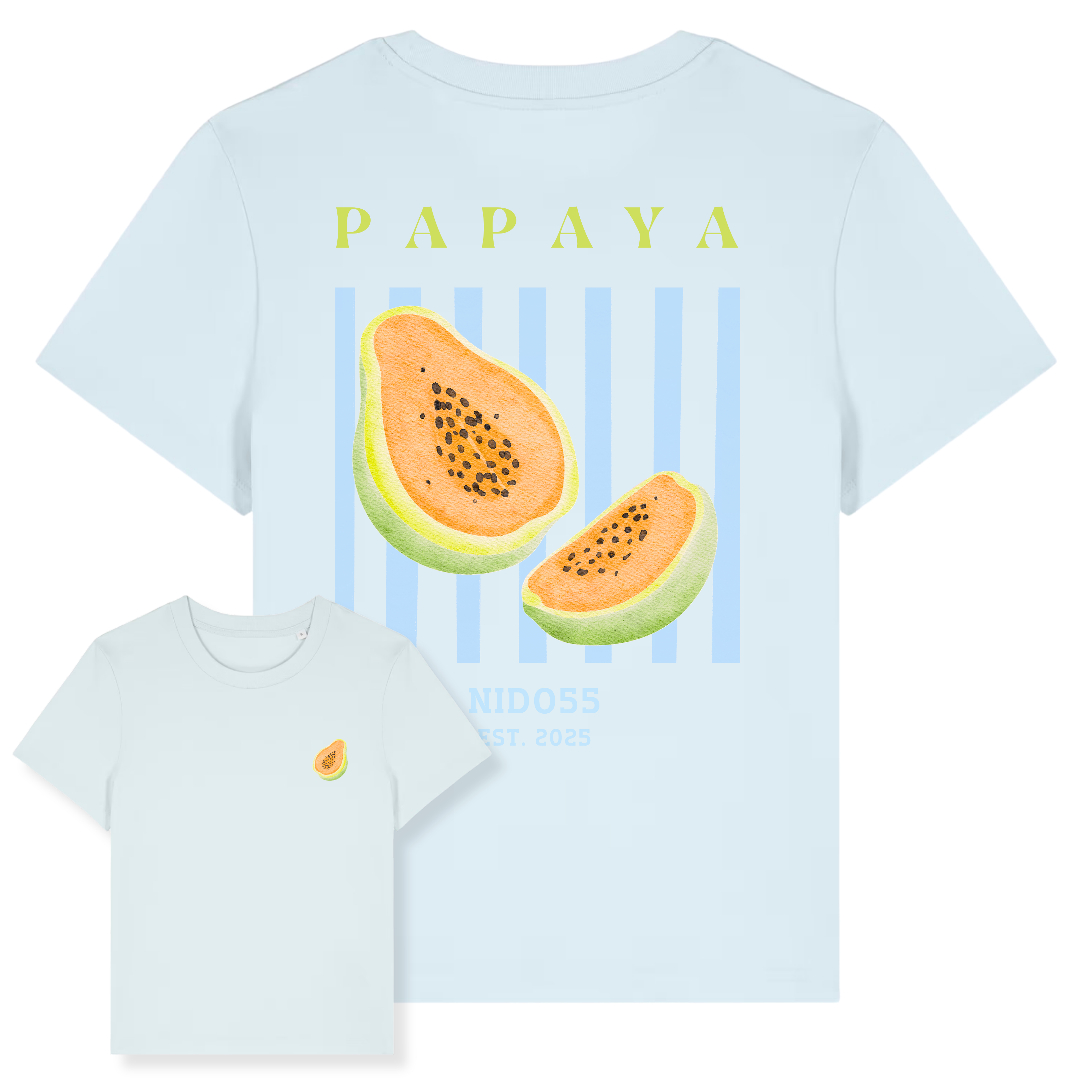 T-Shirt Erwachsene - Papaya