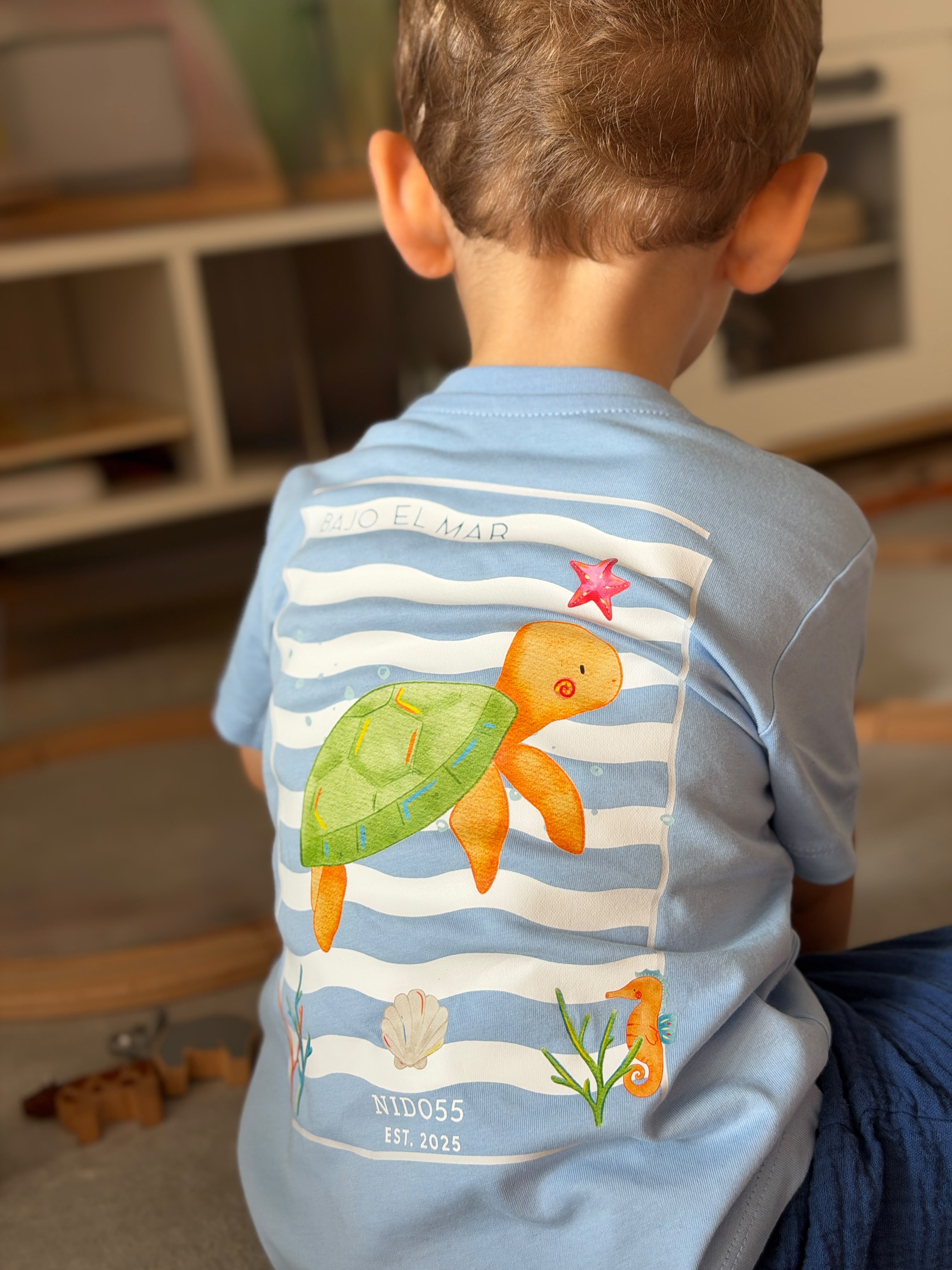 T-Shirt Baby - Unterwasserwelt