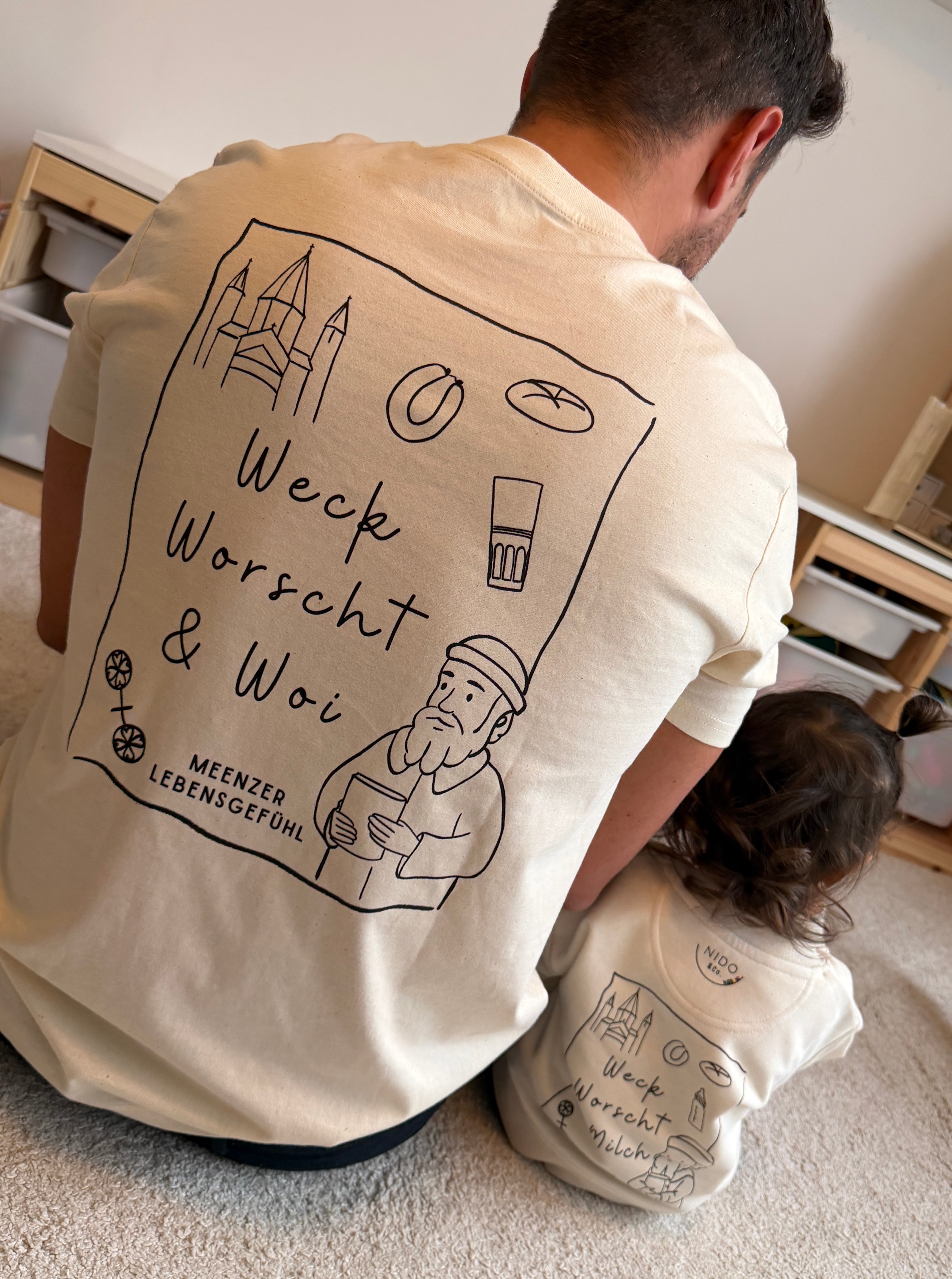 T-Shirt Erwachsene - Weck Worscht Woi