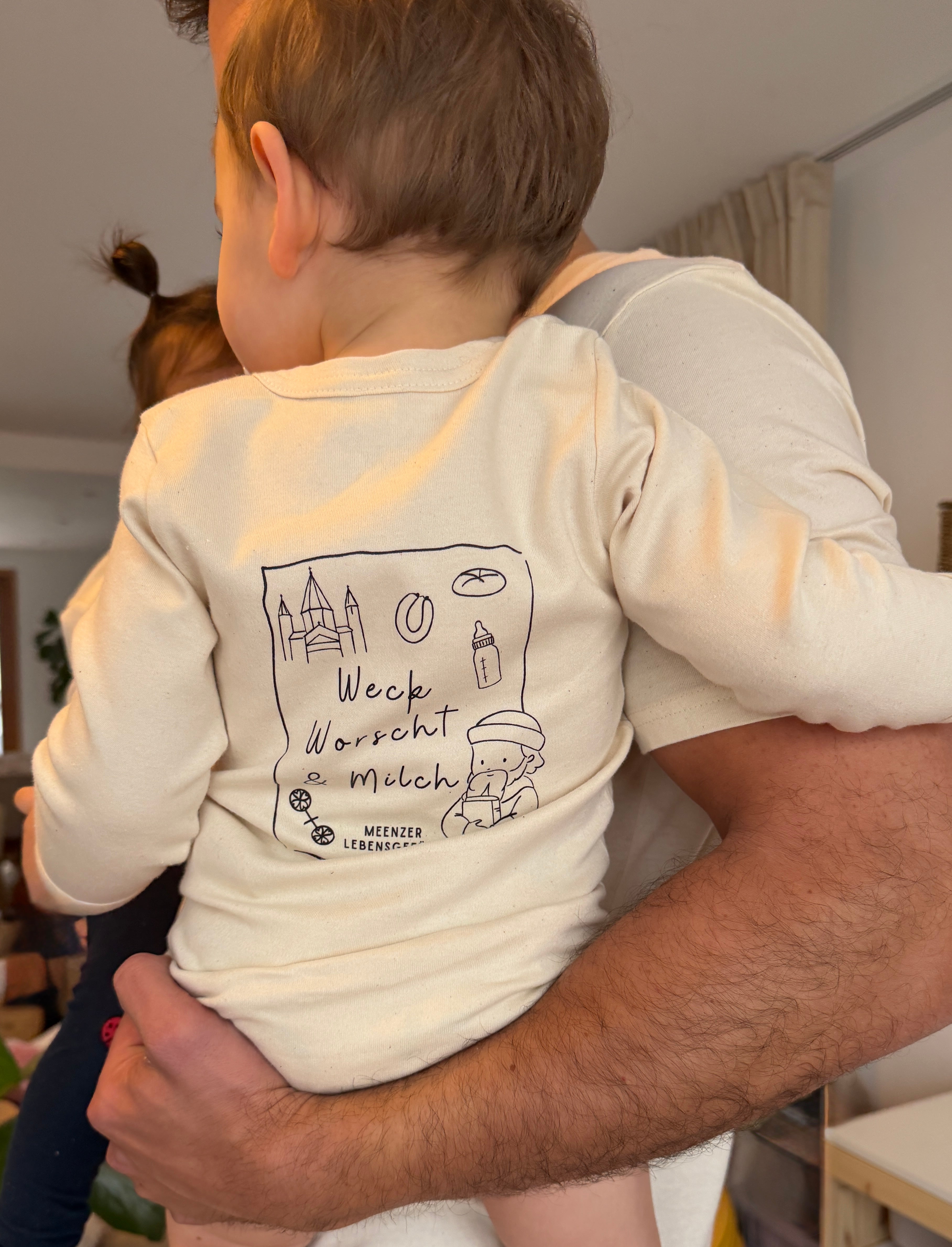 Body langarm - Weck Worscht Milch