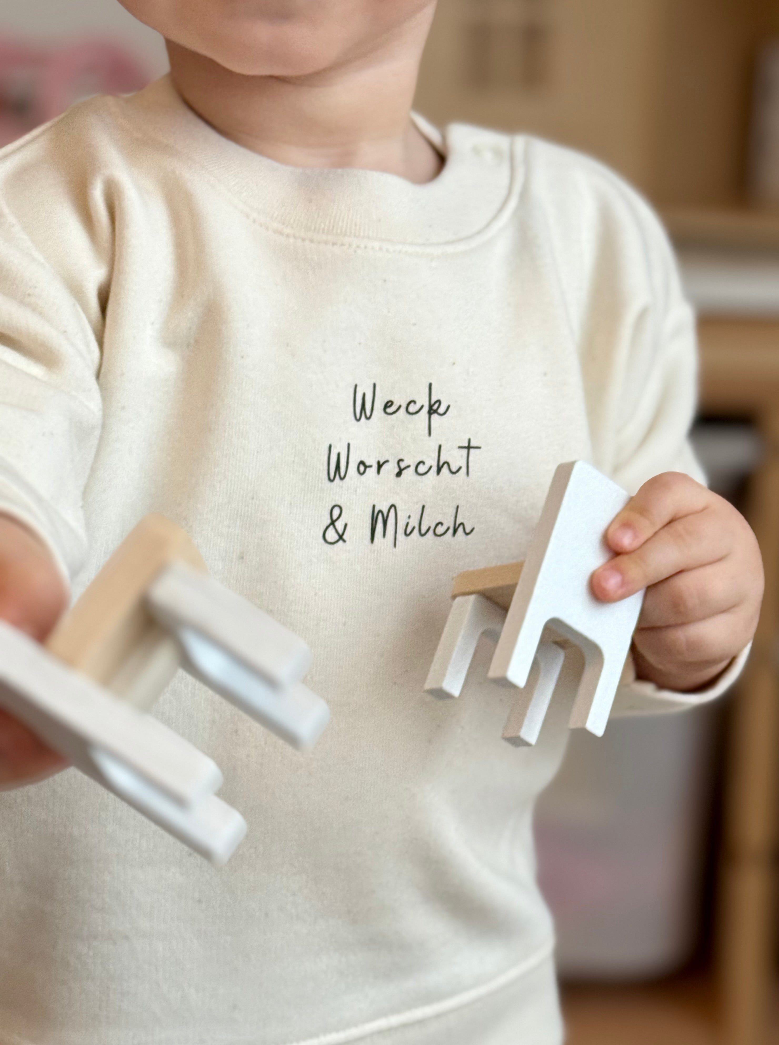 Sweatshirt Baby - Weck Worscht Milch