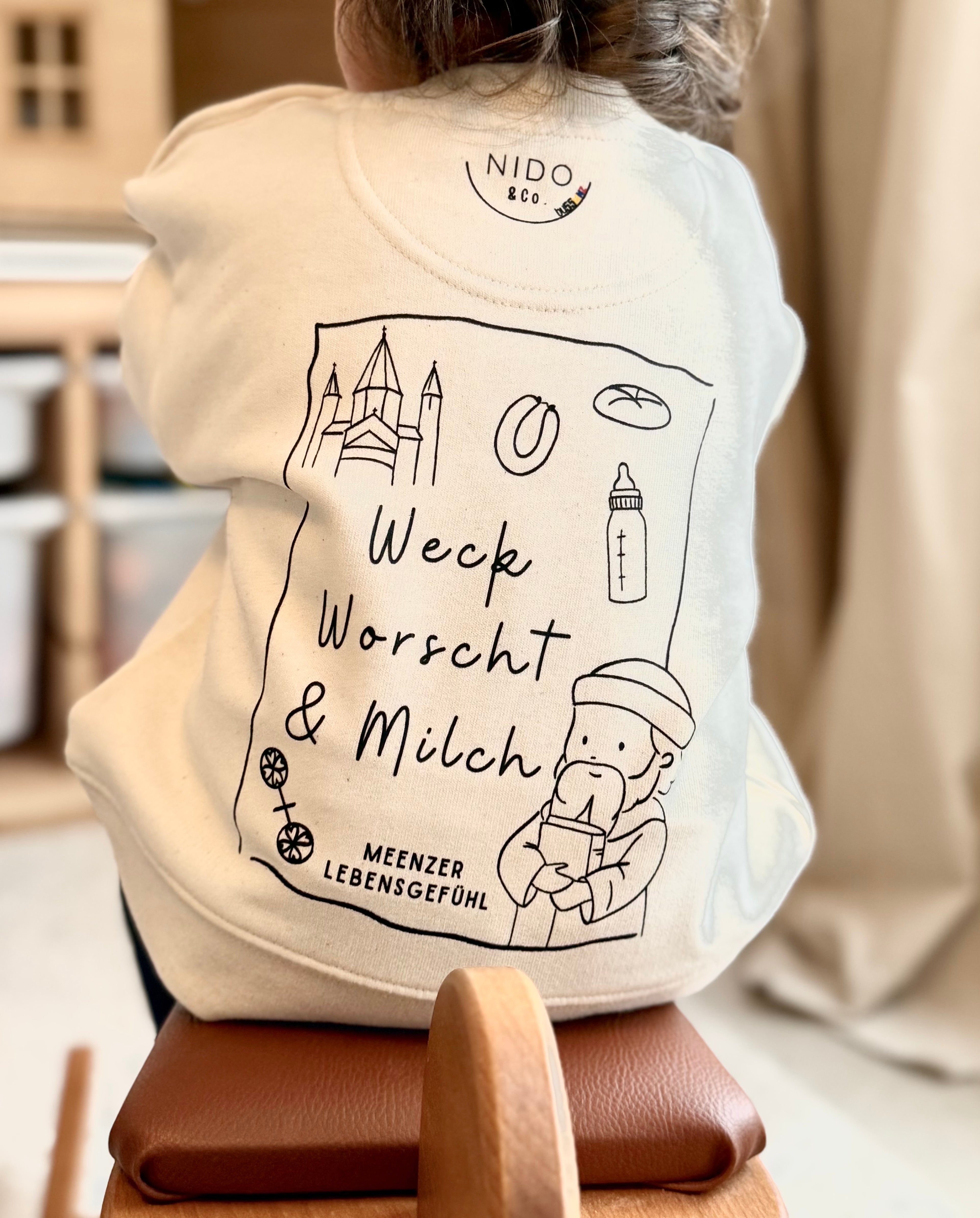 Sweatshirt Baby - Weck Worscht Milch