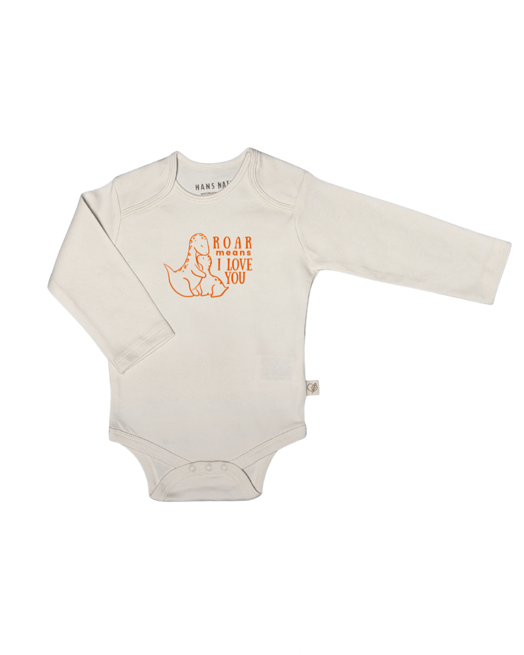 Body langarm - Dino outlines